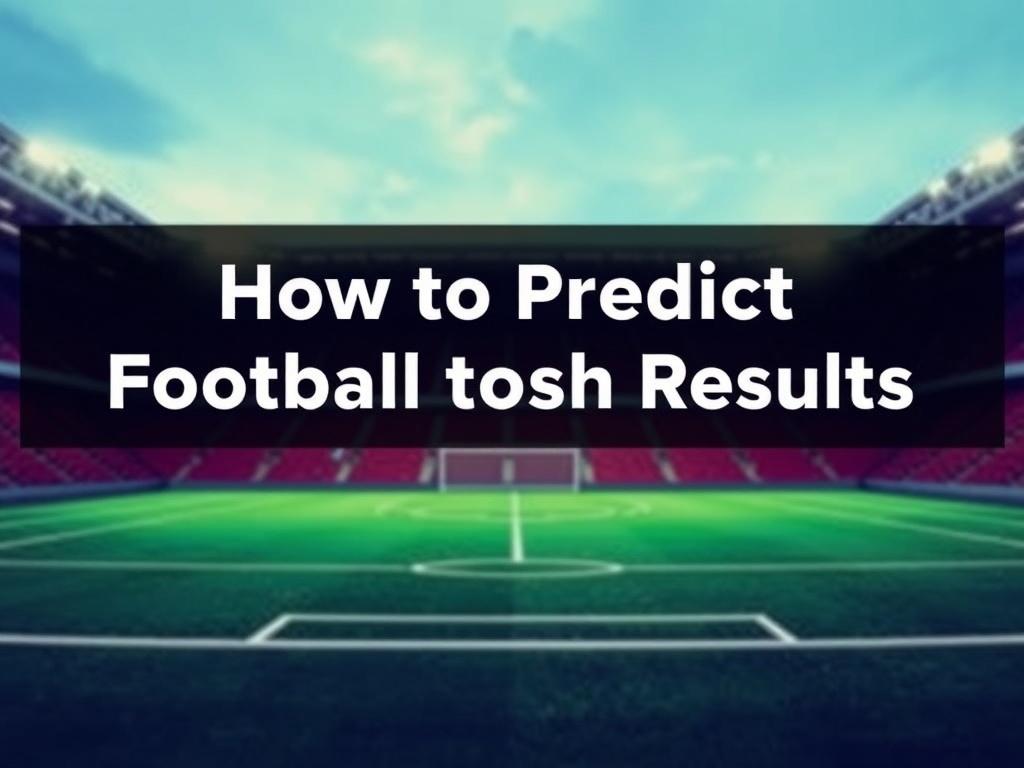 How to Predict Football Match Results. Next steps and resources
