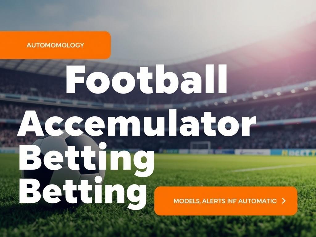 Football Accumulator Betting Guide. Using technology: models, alerts, and automation Football Accumulator Betting Guide. Using technology: models, alerts, and automation
