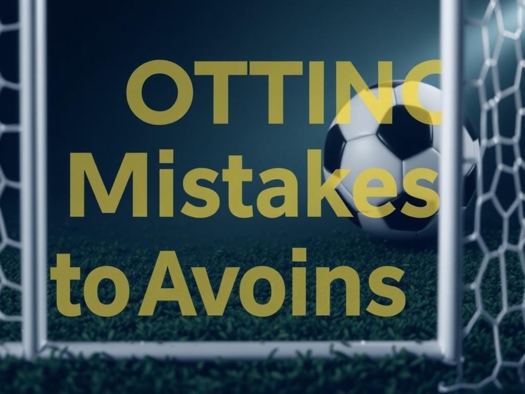 Football Betting Mistakes to Avoid. Special markets and promotions: reading the fine print Football Betting Mistakes to Avoid. Special markets and promotions: reading the fine print