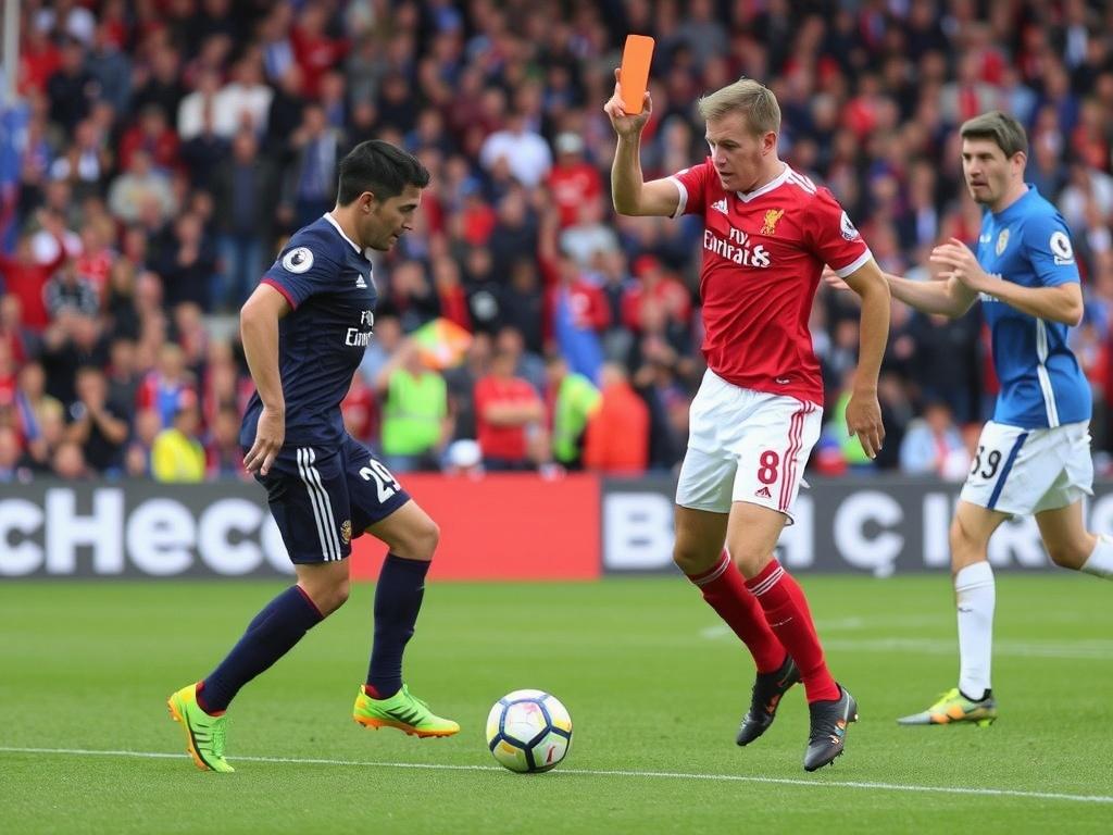 Football Betting on Red Cards. In-play tactics: reading the game and acting fast