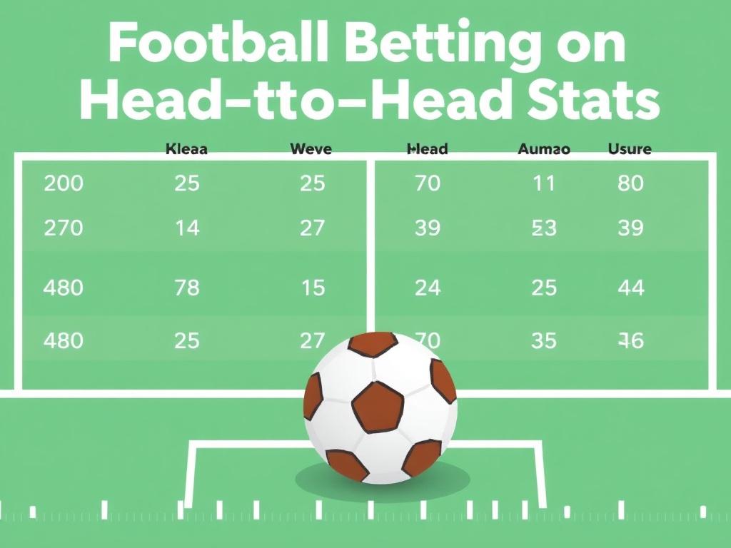 Football Betting on Head-to-Head Stats. Bankroll management and staking with a head-to-head edge